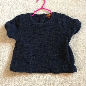 Navy blue sweater